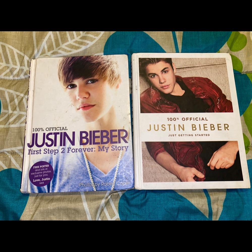 2 Justin Bieber Books!!
